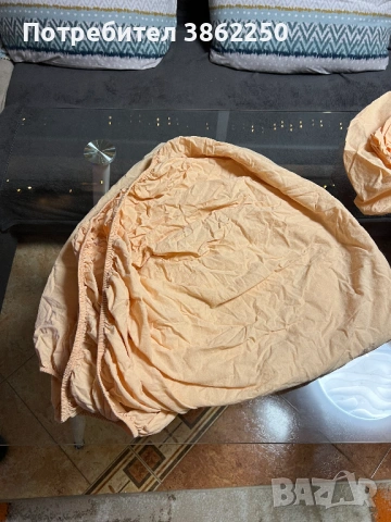 Единичен чаршаф с ластик