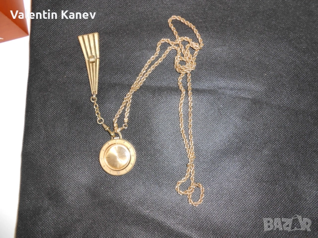 orator -swiss uhren.17 k.механичен.позлатен., снимка 2 - Джобни - 53375036