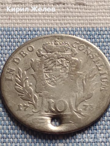 Сребърна монета 10 кройцера 1772г. Максимилиан Йозеф Бавария 13789, снимка 7 - Нумизматика и бонистика - 42930895