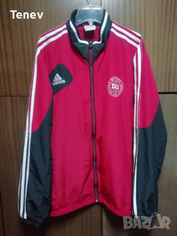 Denmark Adidas оригинално горнище Дания Адидас размер XL, снимка 1 - Спортни дрехи, екипи - 43275649