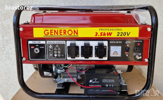 3,5 KW Генератор за ток /бензинов/  - Генератор за ток 3,5 KW 