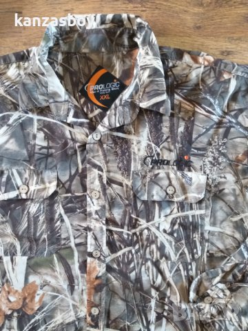 prologic max fishing shirt - страхотна мъжка риза КАТО НОВА 2ХЛ, снимка 6 - Ризи - 40361517