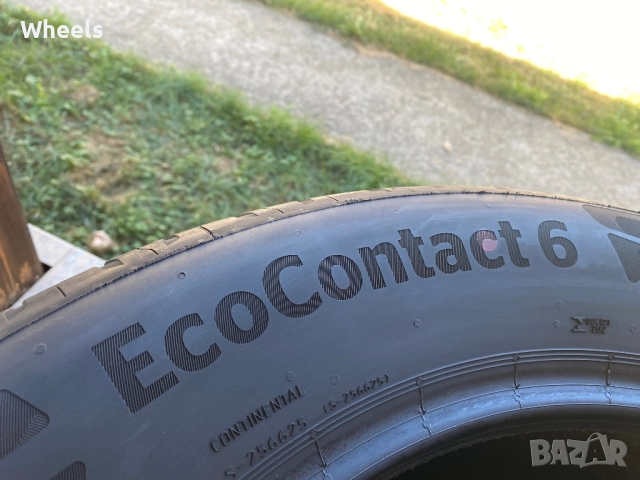 2бр. Летни гуми 215/60/17 Continental EcoContact 6 96H  DOT2822, снимка 5 - Гуми и джанти - 51786594