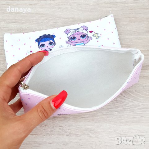 3052 Ученически несесер за химикали и моливи с принт LOL Surprise, снимка 5 - Ученически пособия, канцеларски материали - 37815189