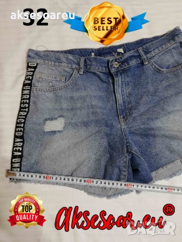 Къси секси дамски панталонки дънкови панталони за жени момичета дрехи облекло за горещо лято пролет , снимка 9 - Панталони - 37663350