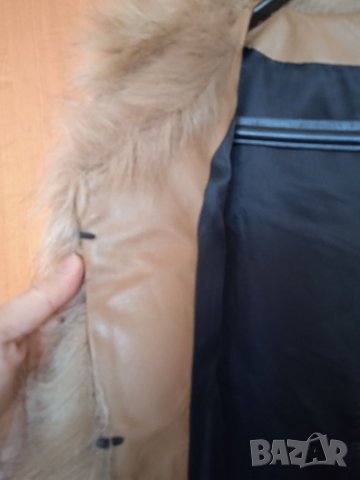 Пухкав елек с косъм, снимка 8 - Елеци - 39213885