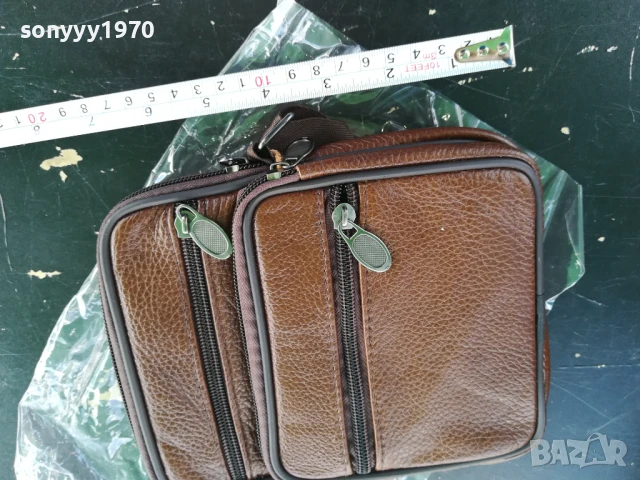 КАФЯВА КОЖЕНА ЧАНТА 1907251817, снимка 9 - Чанти - 51075081