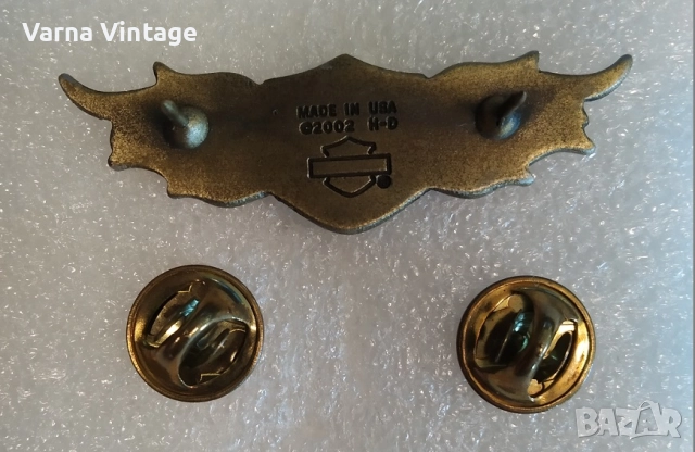 Значка HARLEY DAVIDSON 2002 MADE IN USA. марк. САЩ., снимка 2 - Колекции - 51856279