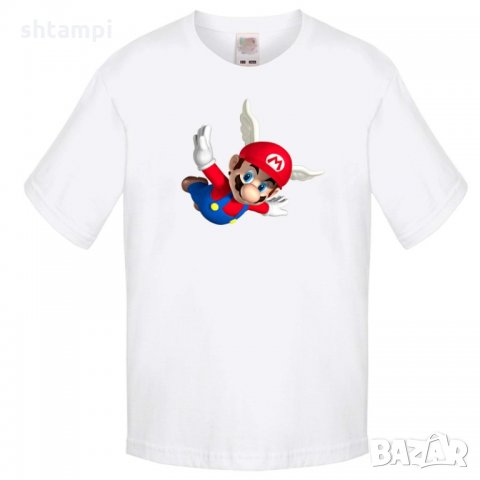 Детска тениска Супер Марио Super Mario 5, снимка 3 - Детски тениски и потници - 32940152