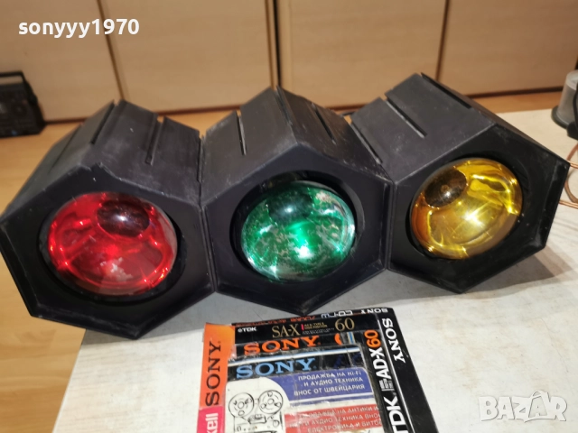 ПРОЖЕКТОРИ 3БР ЗА ЦВЕТОМУЗИКА 36Х12Х12СМ 220В 2012251753