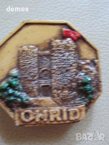 Магнит от Самуиловата крепост, Охрид, снимка 2 - Колекции - 37397580