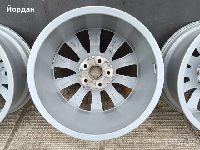 ОРИГИНАЛНИ джанти 17 ' цола АУДИ A4 A6 Q5 / AUDI VW PASSAT 6,7,8 SKODA 5x112 66,6 ET34, снимка 16 - Гуми и джанти - 52583211