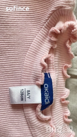 Дрехи за момиче Mayoral и Okaidi, снимка 18 - Детски Блузи и туники - 53391546