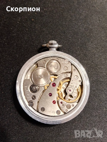 Джобен часовник - Молния - СССР - Рядък - Промоция, снимка 7 - Джобни - 48835206