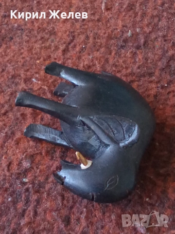 Фигурка на слон дървена африкански мотиви 53694, снимка 6 - Колекции - 53474537