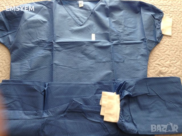 Медицинско защитно облекло туника за еднократна употреба размер М, снимка 7 - Медицински консумативи - 43866416