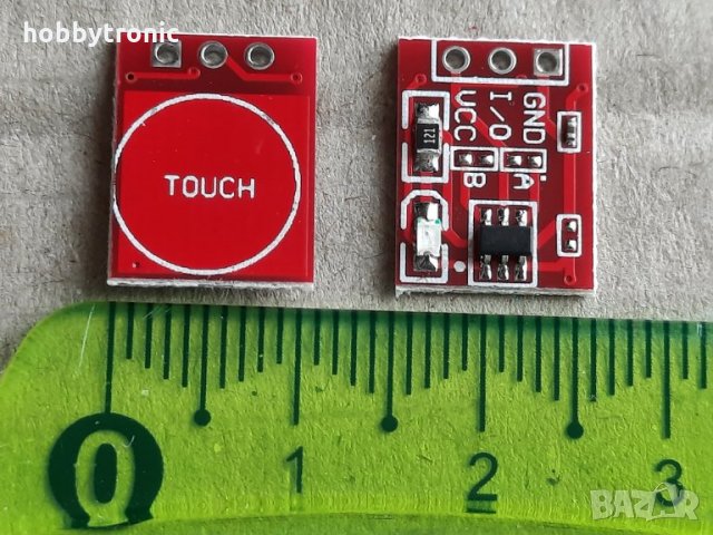 Сензорен бутон TTP223 Capacitive touch button , снимка 2 - Друга електроника - 33120644