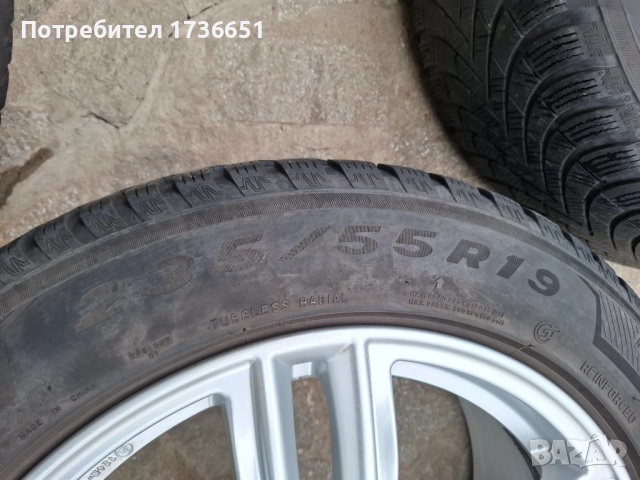 Джанти с зимни гуми 19 цола 5х112, снимка 9 - Гуми и джанти - 52633163