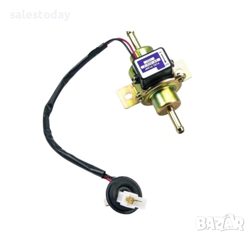 Електрическа горивна помпа, за карбураторни автомобили, мотоциклети, 12V, снимка 4 - Аксесоари и консумативи - 50091469