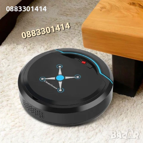 Намаление! Прахосмукачка робот CleanRobot за всякакъв вид настилки ROBOT5, снимка 2 - Прахосмукачки - 50746467
