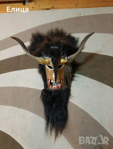 Кукерски маски конски опашки на бич черепи, снимка 6 - Антикварни и старинни предмети - 53122095