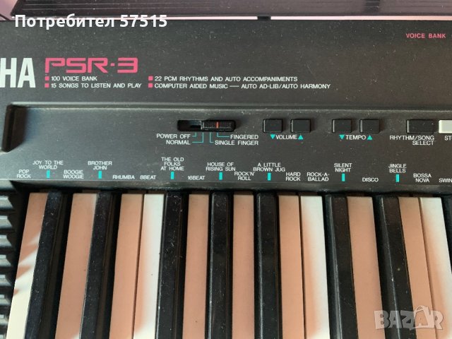 Синтезатор Yamaha PSR-3, снимка 4 - Други - 38003783