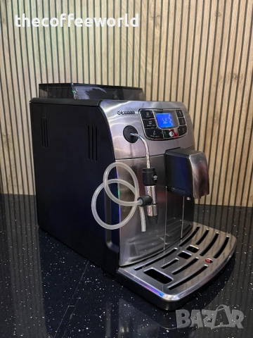Saeco Intelia Deluxe - Перфектно състояние с 6 месеца гаранция!, снимка 5 - Кафемашини - 52775603