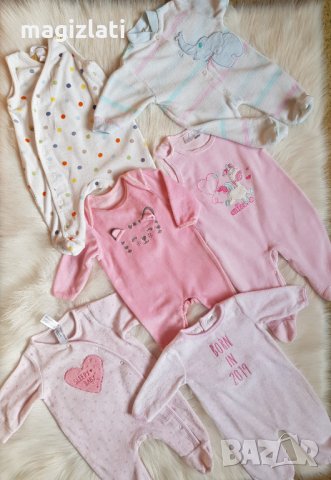 Ромпъри 0-3 месеца , снимка 4 - Бебешки гащеризони - 27923147