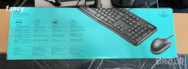 Комплект Клавиатура + Мишка Logitech , снимка 3 - Клавиатури и мишки - 33204096