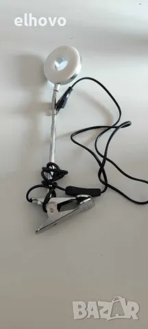 Лампа за четене с щипка