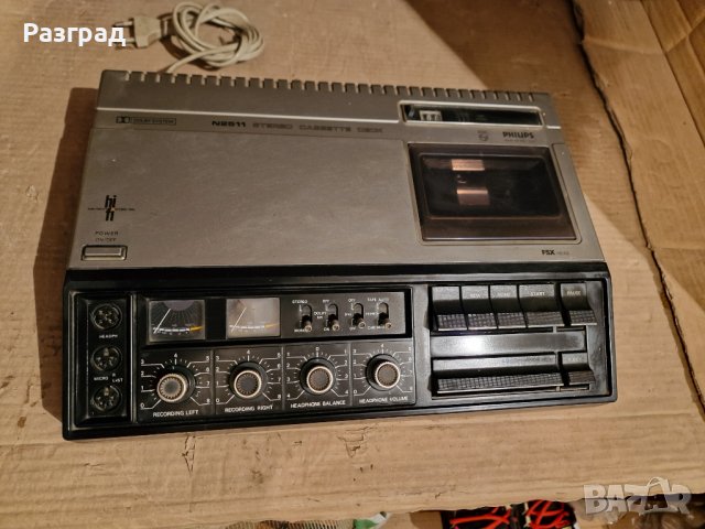 Philips N2511   Stereo Cassette Deck, снимка 1 - Декове - 39472946