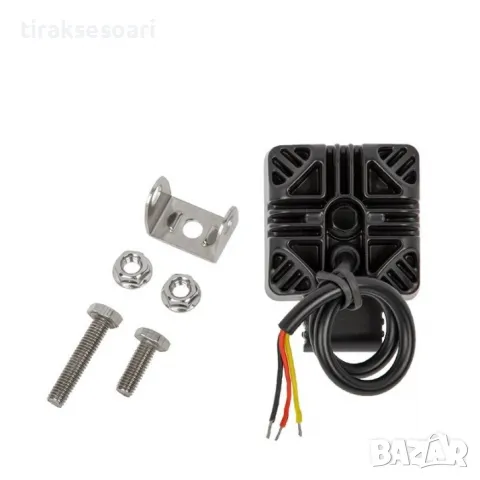 Комплект 6 Броя LED Халогени Фарове за Джип Офроуд Offroad с бял DRL, снимка 3 - Аксесоари и консумативи - 48313007