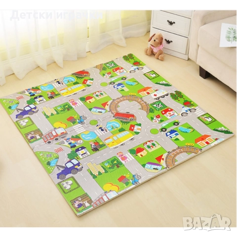 Мек пъзел килим за пода с картинки 60х60см , снимка 6 - Игри и пъзели - 52249266