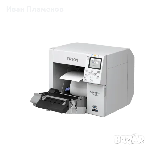 ПОД НАЕМ Принтер за печат на цветни етикети Epson ColorWorks C4000е – под наем, снимка 4 - Принтери, копири, скенери - 47365498
