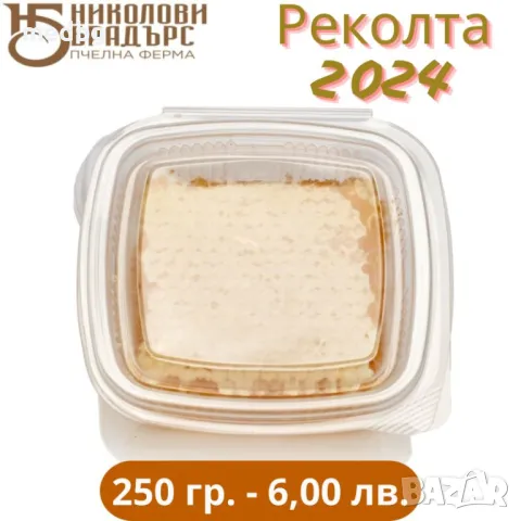 Пчелна пита с мед / Мед в пита, снимка 3 - Пчелни продукти - 30765107
