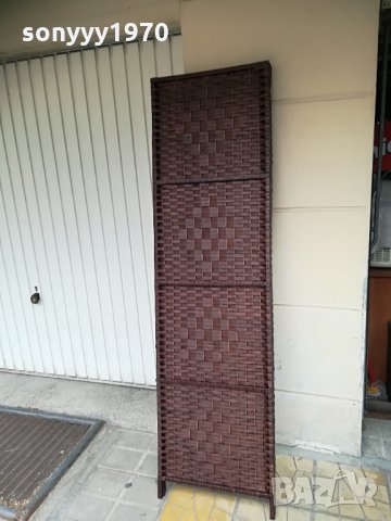 параван-180х150см-дърво/плетка 2104211030, снимка 3 - Други ценни предмети - 32627988