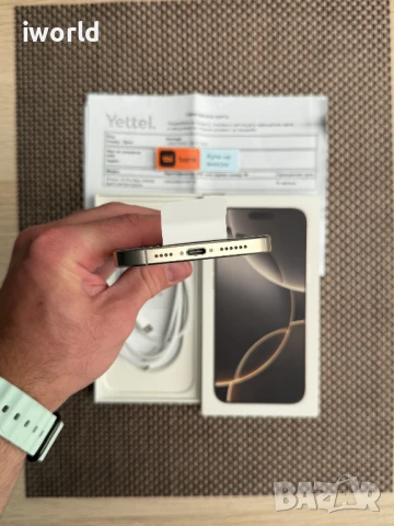 НОВ❗️36М ГАРАНЦИЯ❗️iPhone 16 Pro Max❗️ Лизинг от 84лв/мес Natural Titanium 256GB❗️ , снимка 9 - Apple iPhone - 50985719