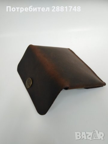 Портфейл от естествена телешка кожа., снимка 4 - Портфейли, портмонета - 33497006