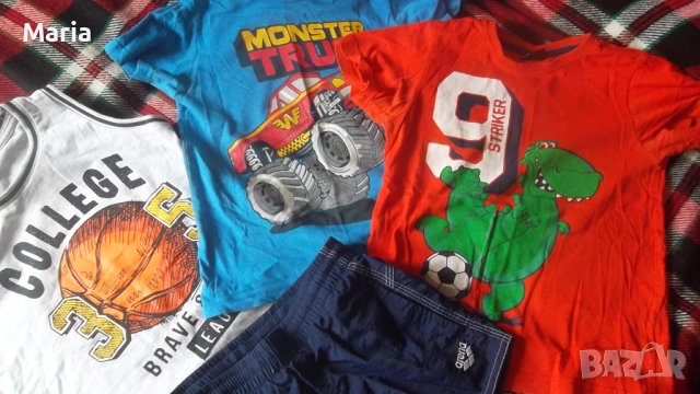 Летен лот за ръст  110-116, снимка 1