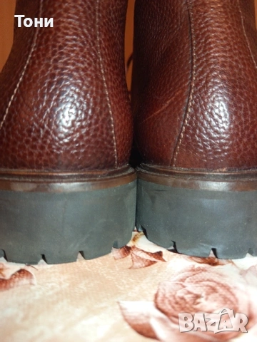 FLORIS VAN BOMMEL Оригинал Нови Мъжки Боти Изцяло от Естествена Кожа 42/43, снимка 12 - Мъжки боти - 53489172