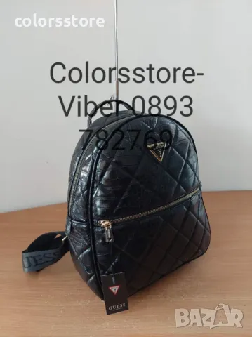 Черна раница Guess SG52, снимка 3 - Раници - 38264022
