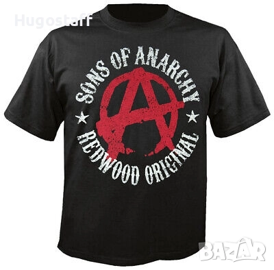 Оригинална Sons of Anarchy мъжка блуза тениска фланелка т шърт M