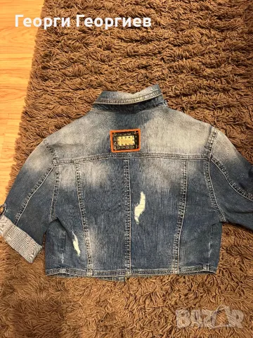 Страхотно дънково яке, снимка 4 - Якета - 49521258