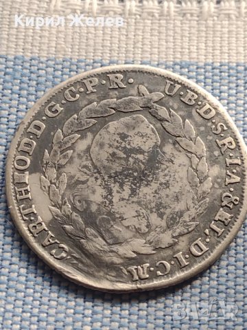 Сребърна монета 20 кройцера 1779г. Карл Теодор Мюнхен Бавария 29757