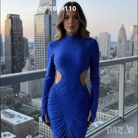 дамска рокля , снимка 4 - Рокли - 52797933