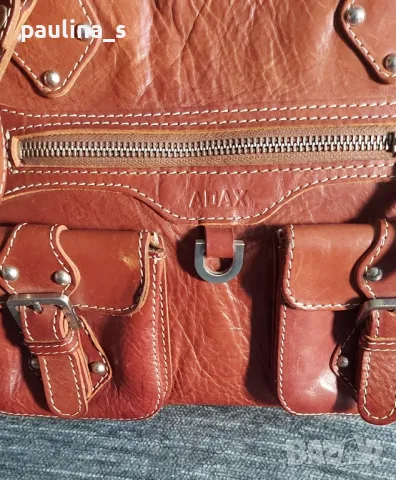 Винтидж аутлет! / Две Чанти от естествена кожа "Jucy Couture", "Adax" / genuine leather , снимка 13 - Чанти - 43360340