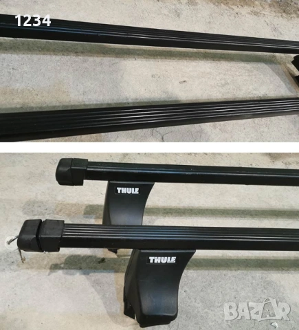 Багажник напречни греди THULE за HONDA Civic Hatchback 2001-2005г, снимка 2 - Аксесоари и консумативи - 53307570