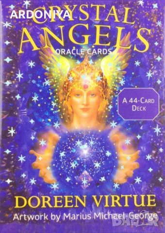 Crystal Angel Oracle - оракул карти , снимка 1 - Други игри - 37404203