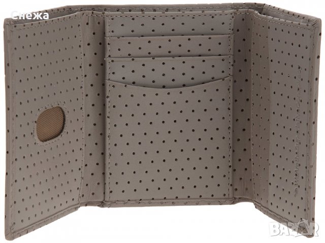 WESC Joakim малък вертикален портфейл /сив и тъмносин/