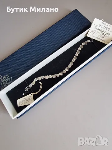 Гривна със Swarovski камъни